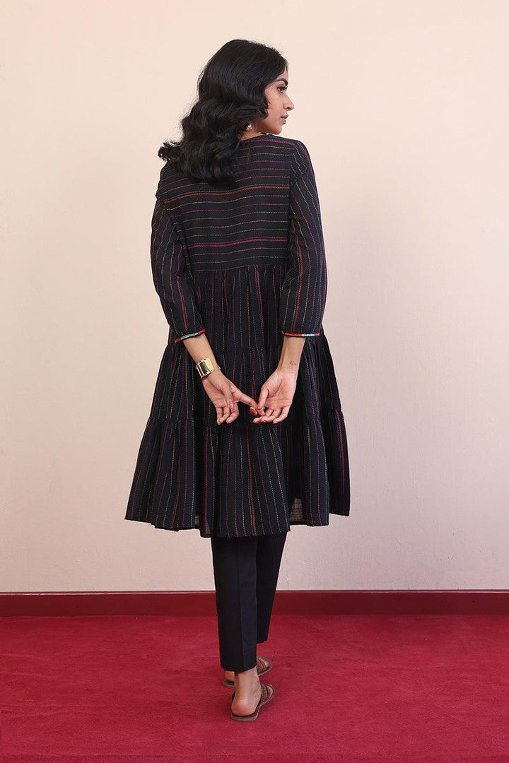 Generation - Tinka Flared Frock - Black - Lawn - 1 Piece