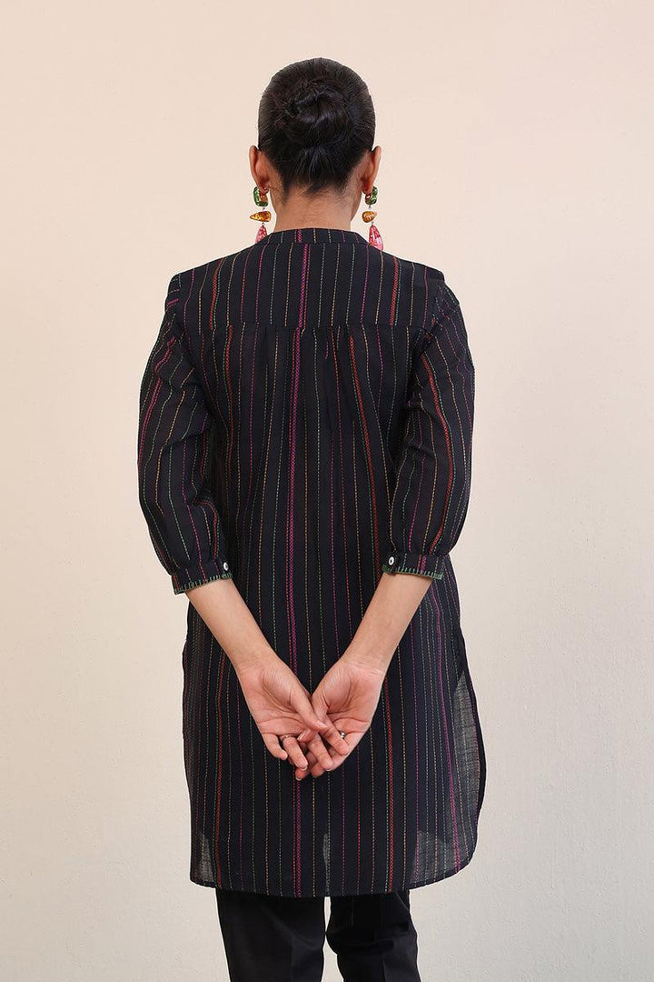 Generation - Tinka Kurta - Black - Lawn - 1 Piece