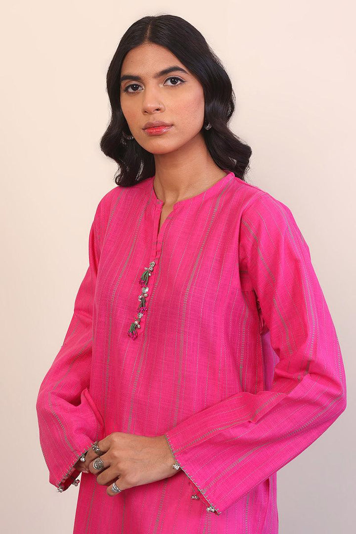 Generation - Tinka Kurta - Red - Lawn - 1 Piece