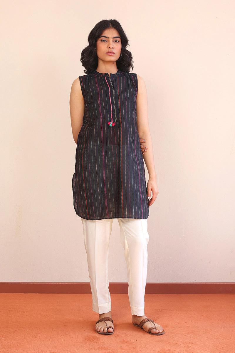 Generation - Tinka Top - Black - Lawn - 1 Piece