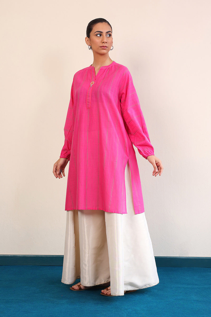 Generation - Tinka Kurta - Red - Lawn - 1 Piece
