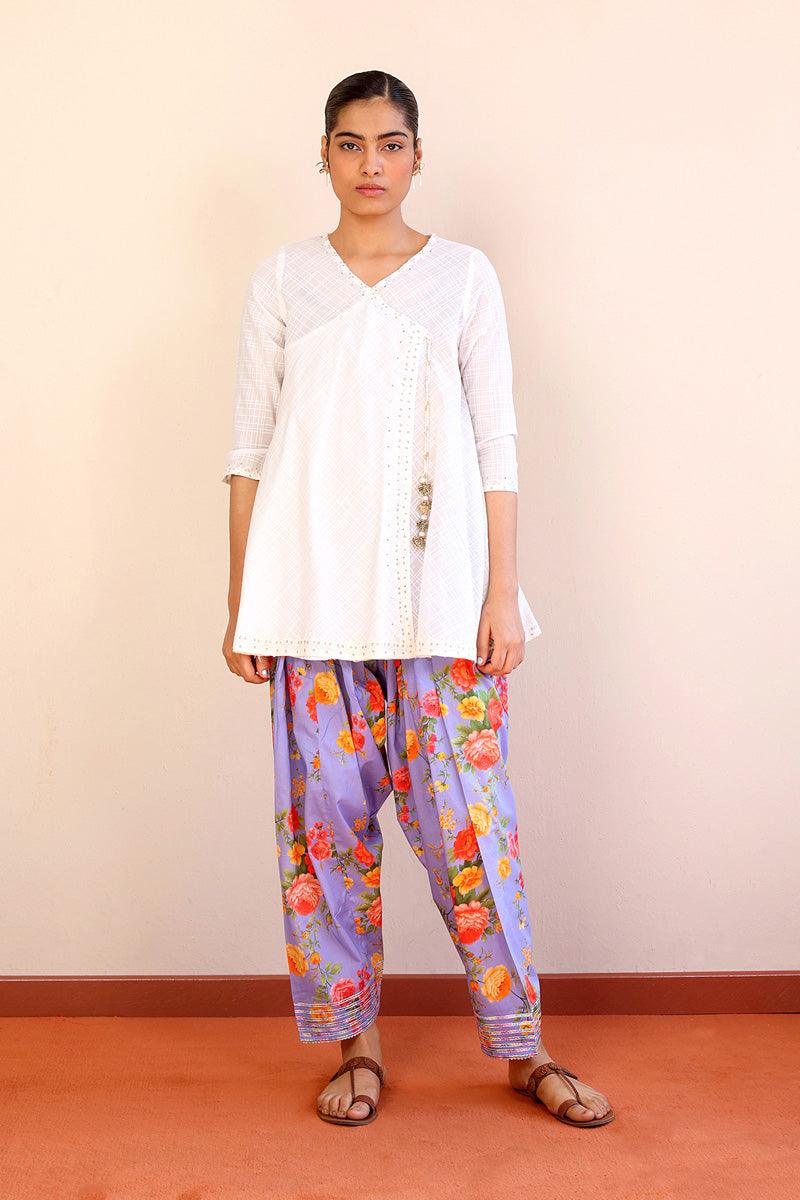 Generation - Virsa Shalwar - Red - Cambric - 1 Piece