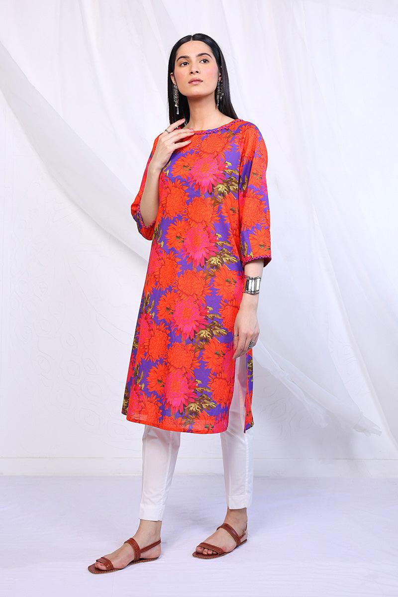 Generartion - Mix Tape Kurta - 1 Piece - Lawn