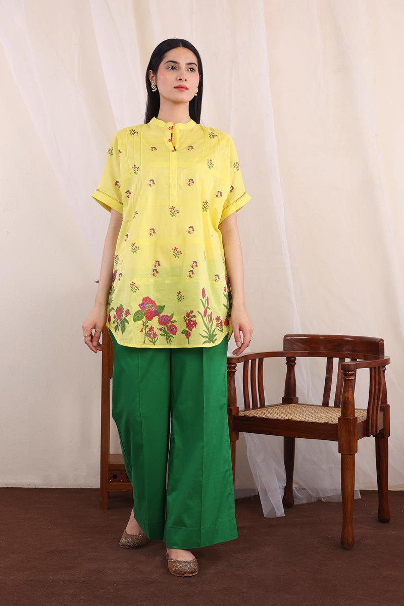 Generation - Essential Culottes - Green - Lawn - 1 Piece