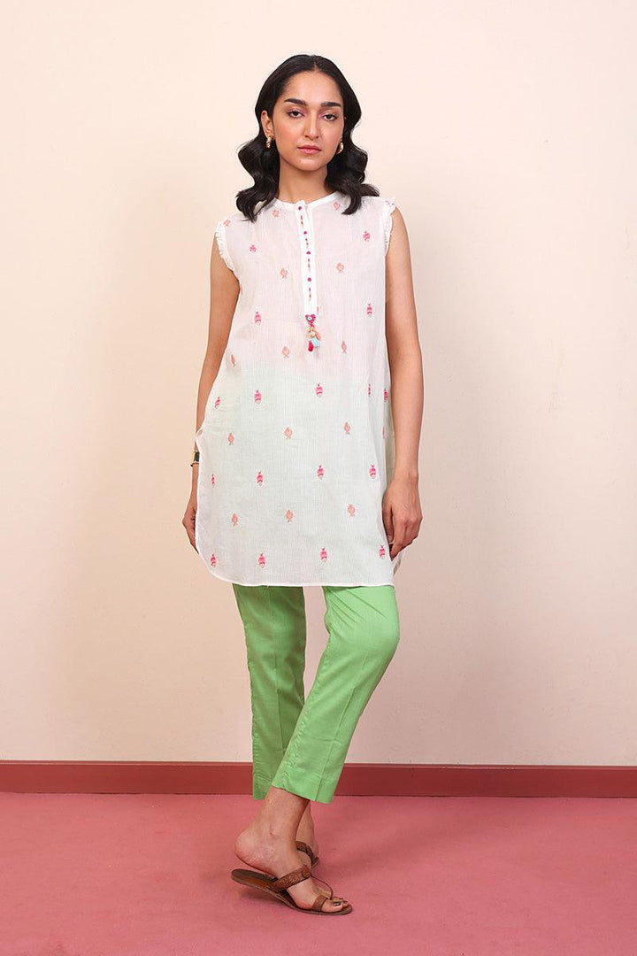 Generation - Essential Trousers - Green - Cambric - 1 Piece