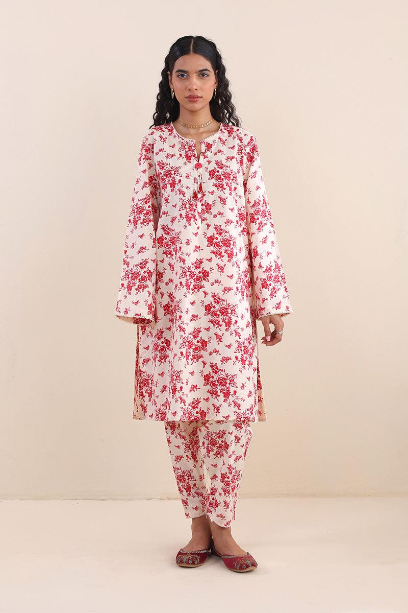 Generation - Summer Song Co-ords - Red - Lawn - 2 Piece