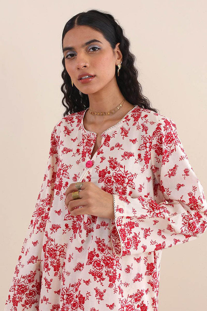 Generation - Summer Song Co-ords - Red - Lawn - 2 Piece