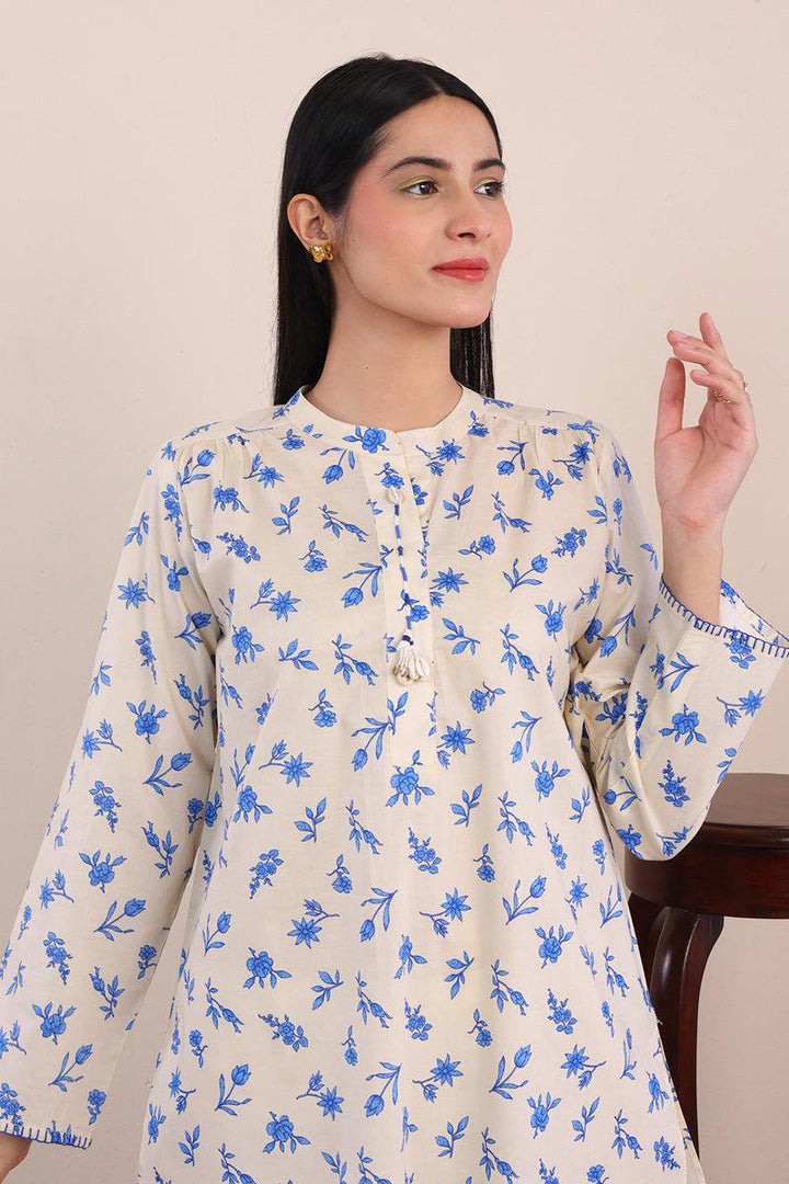 Generation - Summer Song Kurta - Blue - Lawn - 1 Piece