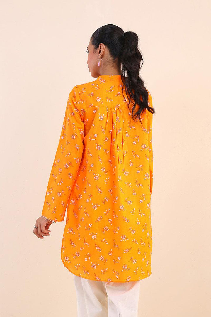 Generartion - Summer Song Kurti - 1 Piece - Orange - Lawn