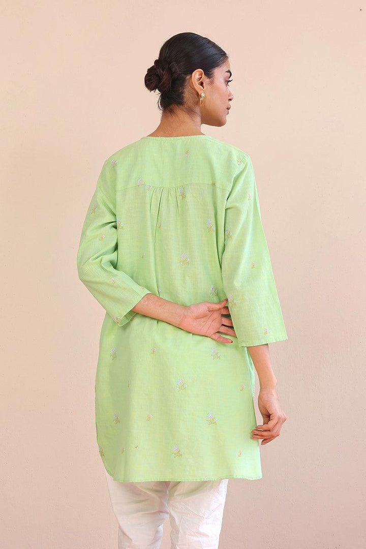 Generation - Pastel Passion Kurta - Red - Lawn - 1 Piece