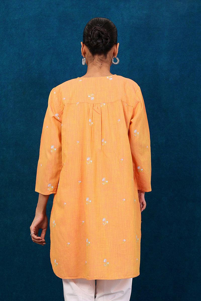 Generation - Pastel Passion Kurti - Red - Lawn - 1 Piece