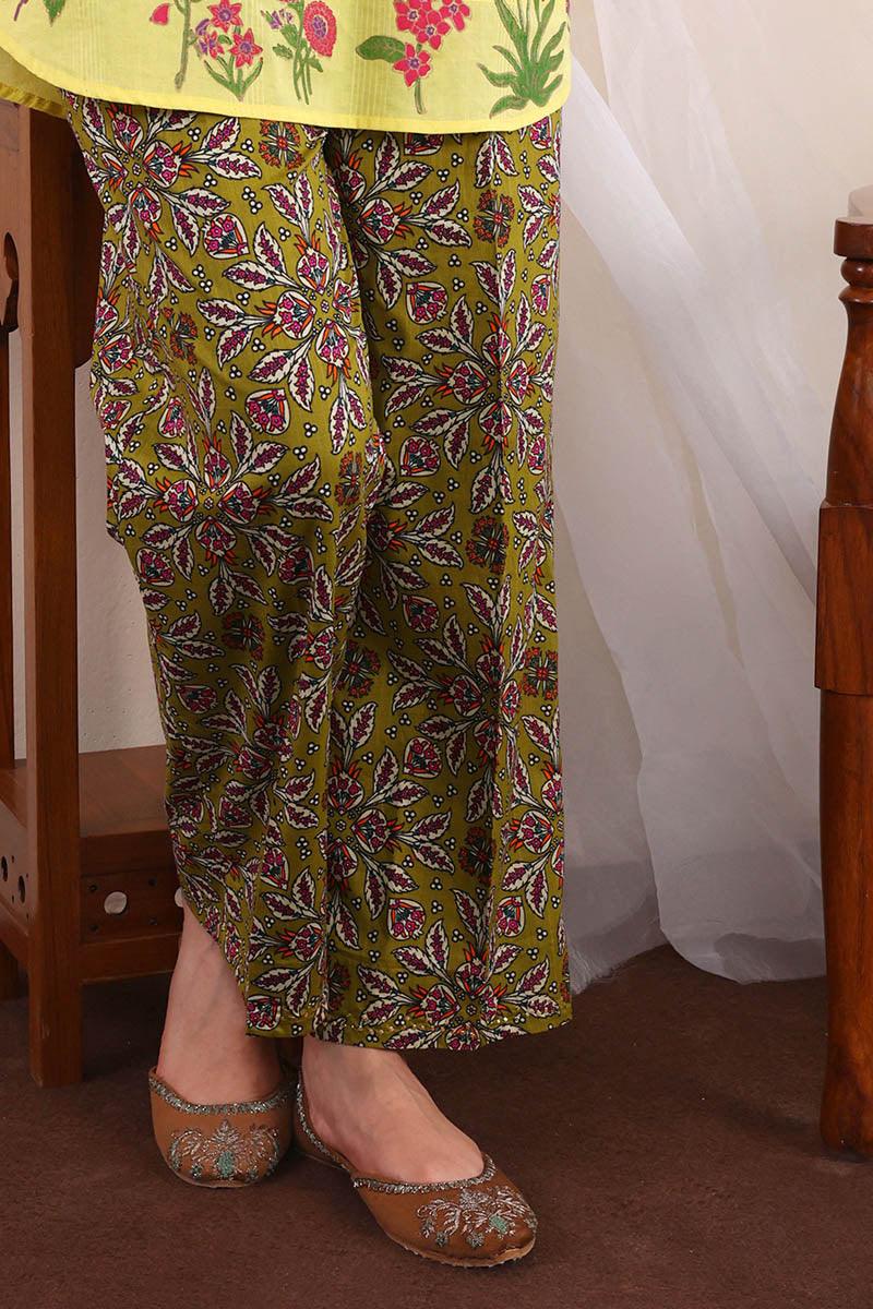 Generartion - Turkish Delight Culottes - 1 Piece - Green - Cambric