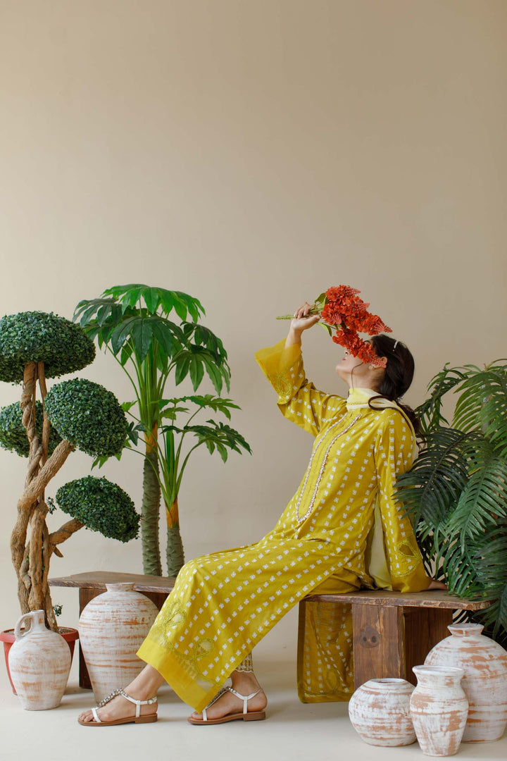 Ombrella - Breeze - Embroidered - Lawn - 3 Piece