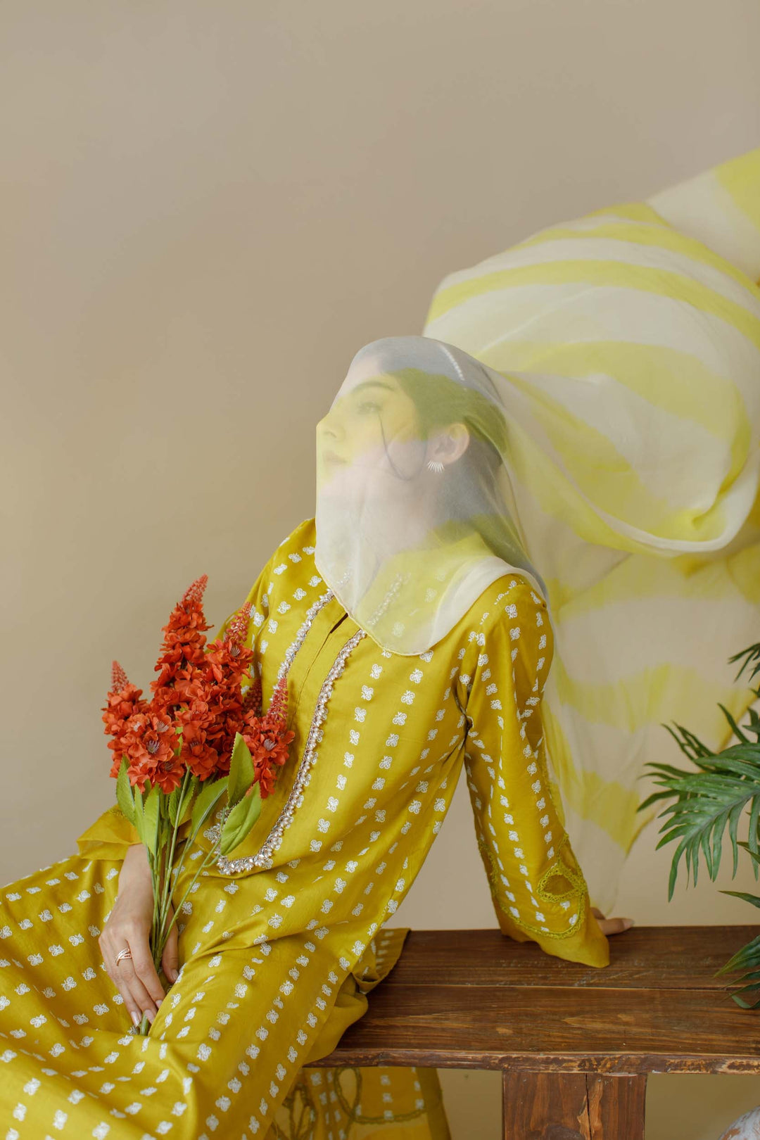 Ombrella - Breeze - Embroidered - Lawn - 3 Piece