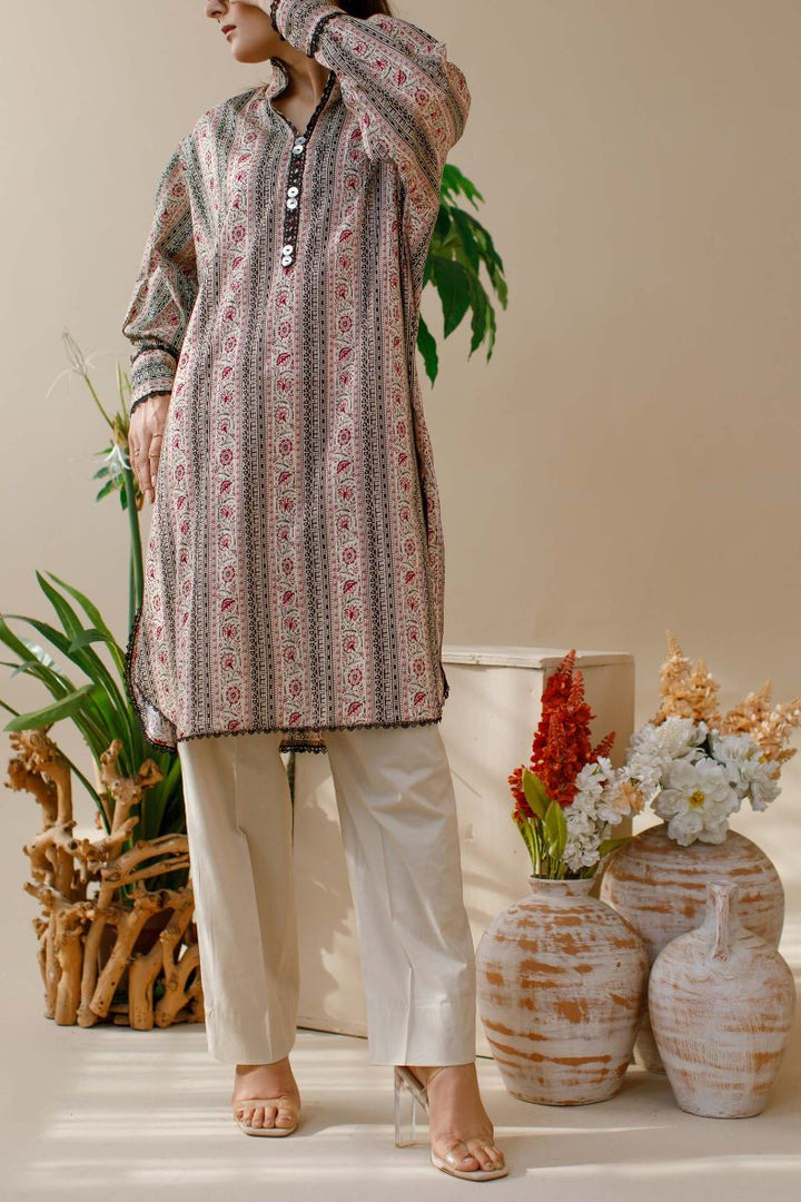 Ombrella - Floral - Co ord Set - Lawn - 2 Piece