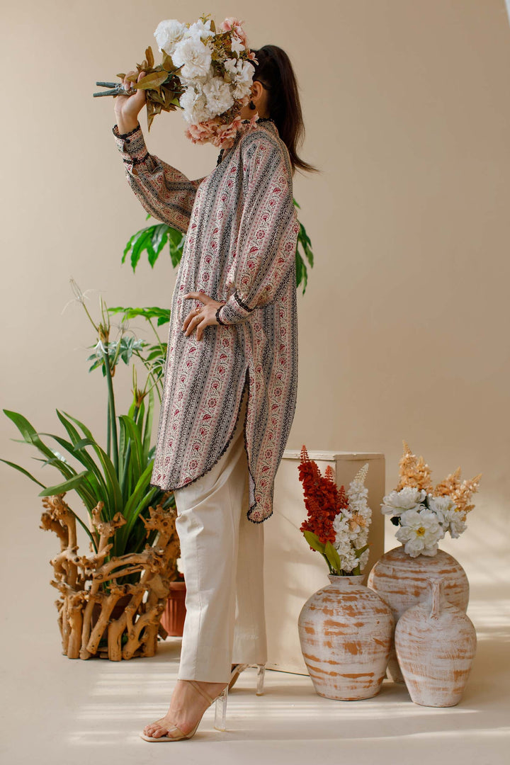 Ombrella - Floral - Co ord Set - Lawn - 2 Piece