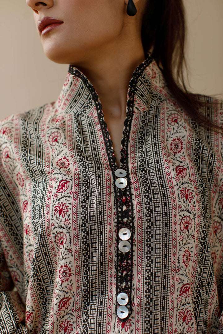 Ombrella - Floral - Co ord Set - Lawn - 2 Piece