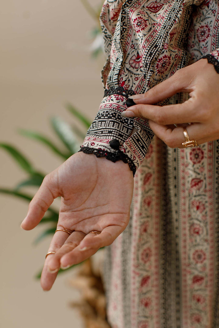 Ombrella - Floral - Co ord Set - Lawn - 2 Piece