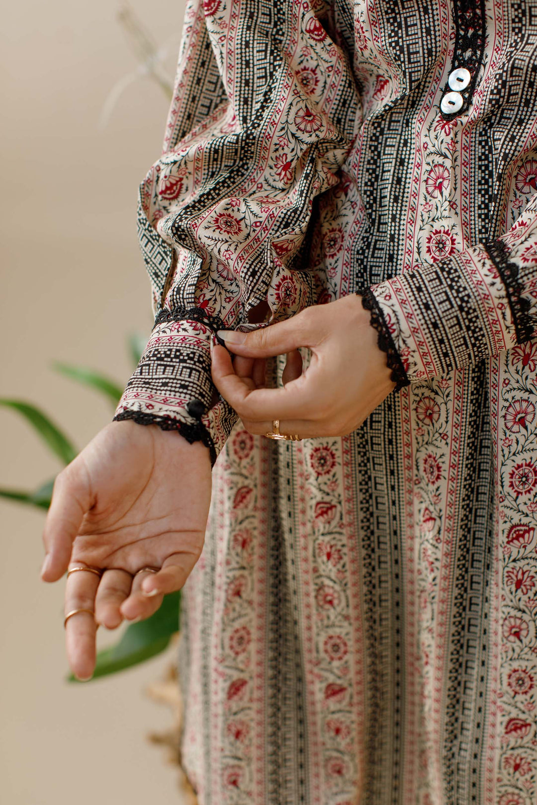 Ombrella - Floral - Co ord Set - Lawn - 2 Piece