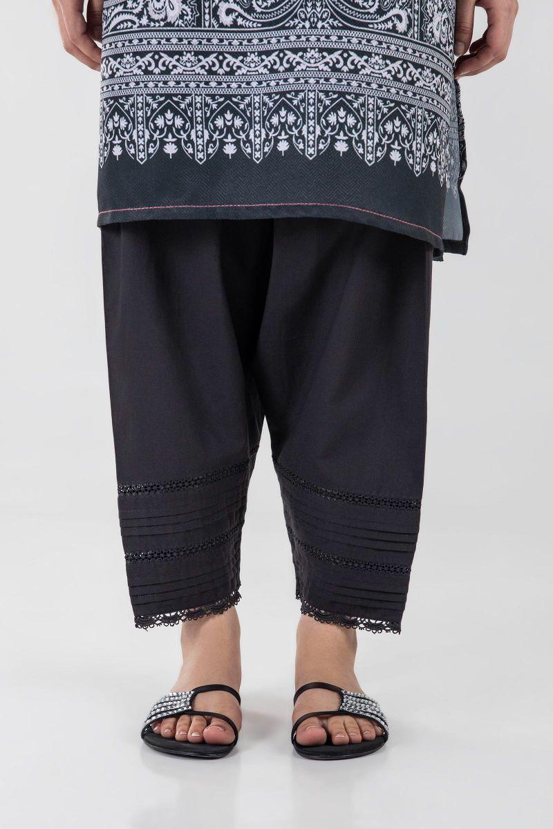 Sana Safinaz - Ss24Trd142 - Lawn - Black