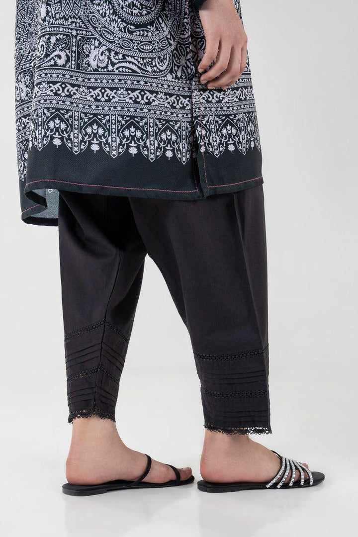 Sana Safinaz - Ss24Trd142 - Lawn - Black