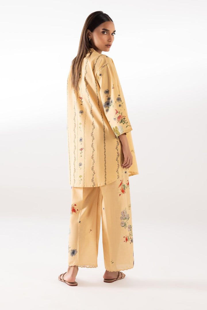 Sana Safinaz - Printed Lawn Suit For Women - 2 Piece