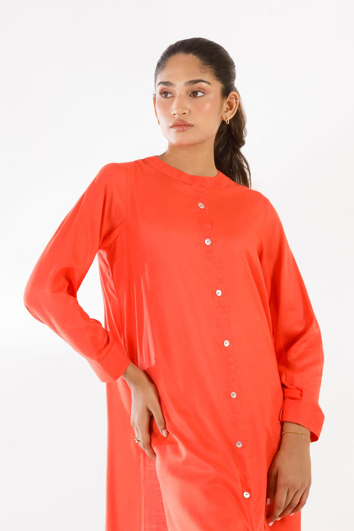Sana Safinaz - Dyed Linen Suit For Women - 2 Piece