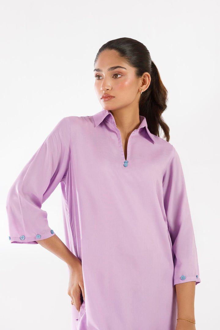 Sana Safinaz - Dyed Linen Suit For Women - 2 Piece