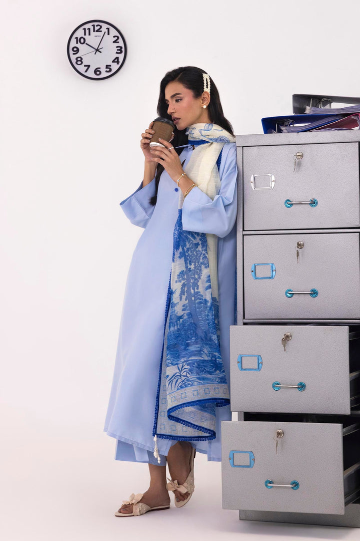 Sana Safinaz - Linen Suit For Women - 2 Piece