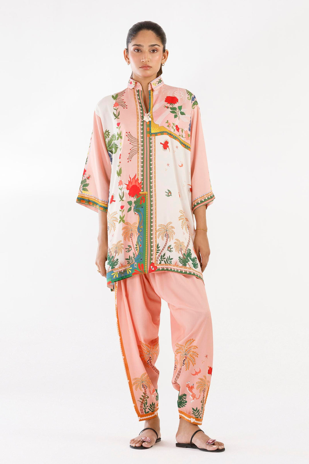 Sana Safinaz - Printed Lawn Suit For Women - 2 Piece