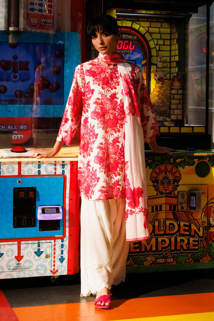 Sana Safinaz - Lawn Stitch Printed Suit For Women - 2 Piece