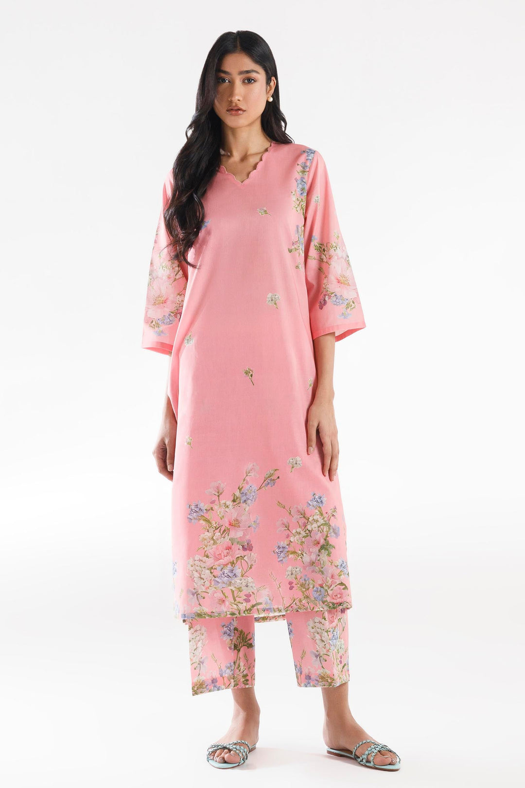 Sana Safinaz - Lawn Stitch Printed Suit For Women - 2 Piece - Studio by TCS