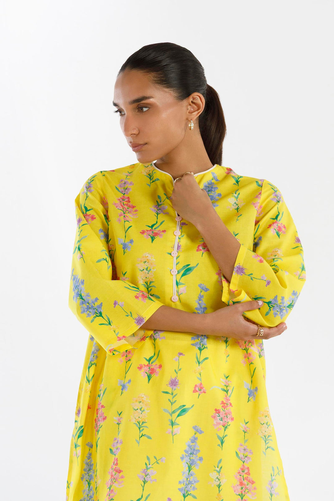 Sana Safinaz - Printed Lawn Suit For Women - 2 Piece