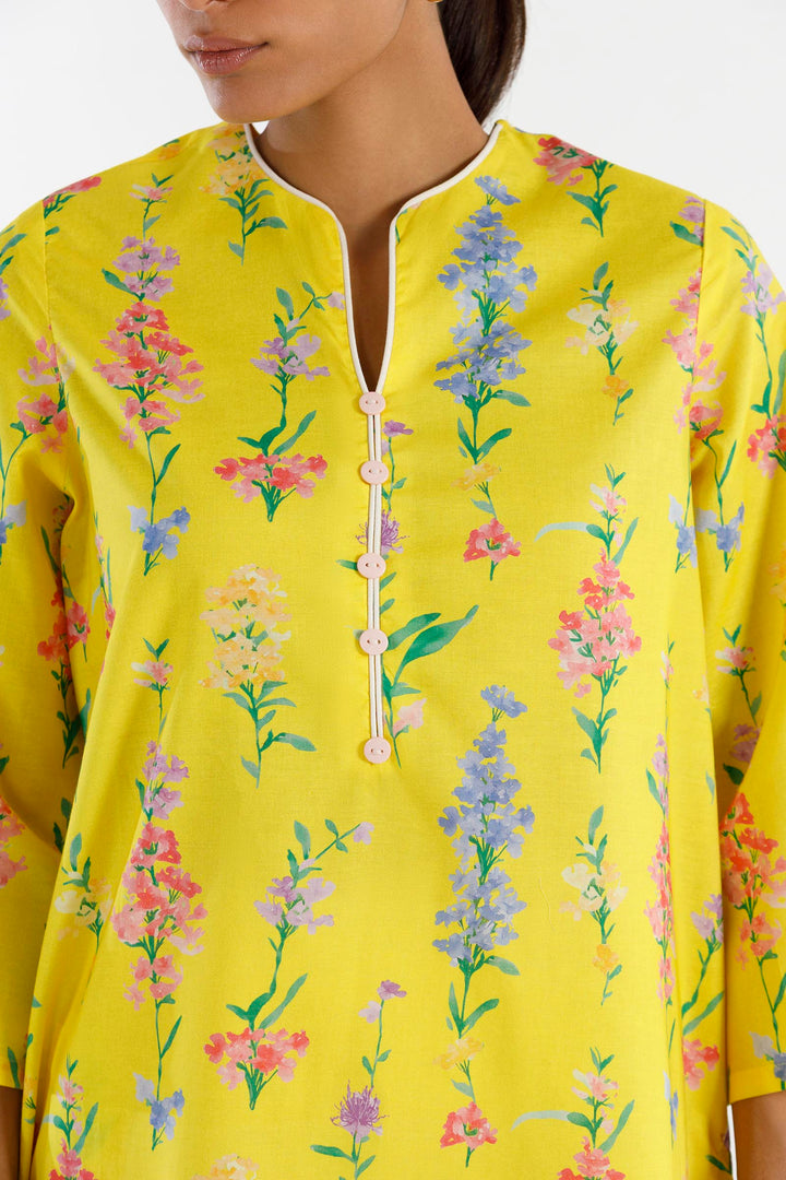 Sana Safinaz - Printed Lawn Suit For Women - 2 Piece
