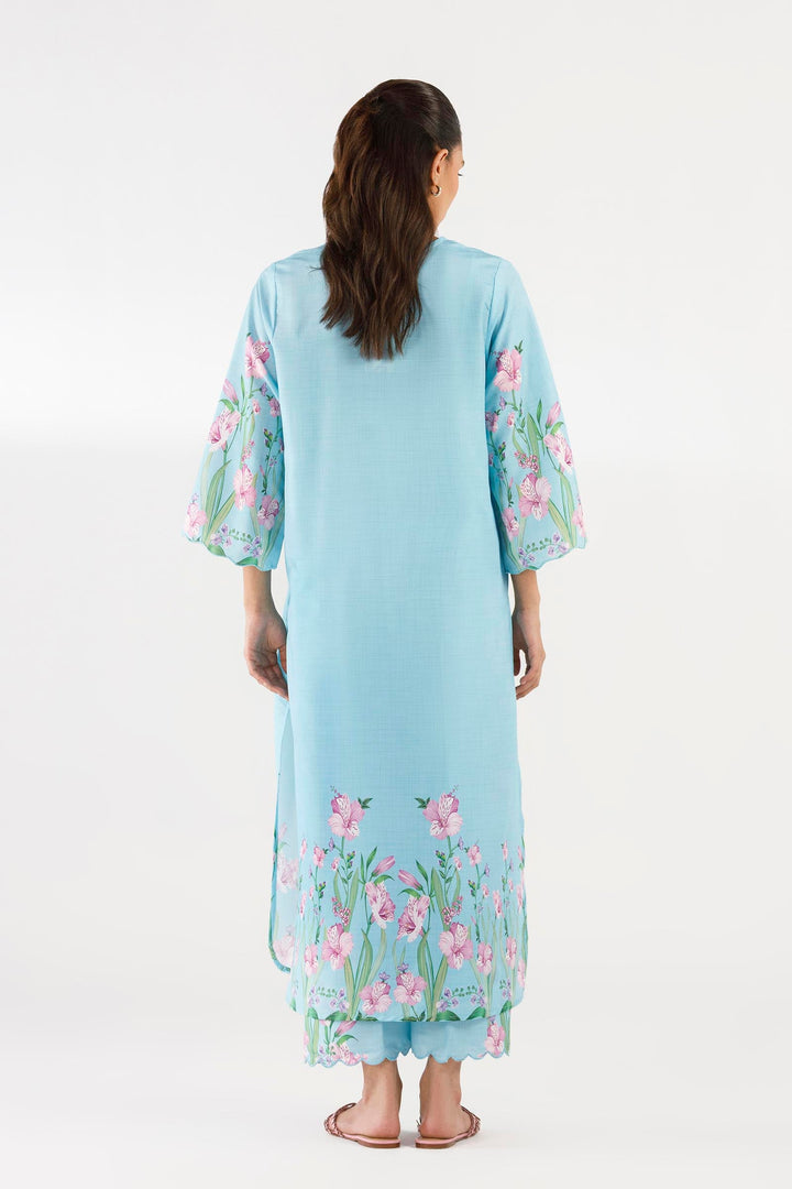 Sana Safinaz - Printed Viscose Suit For Women - 2 Piece