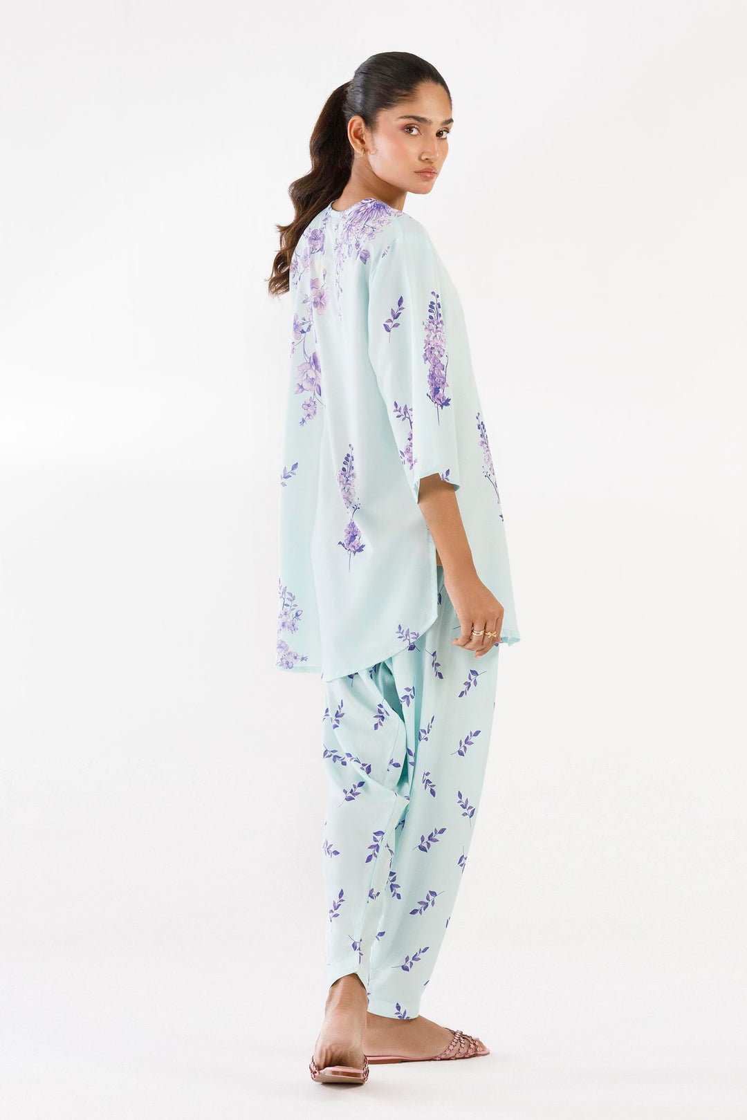 Sana Safinaz - Printed Viscose Suit For Women - 2 Piece