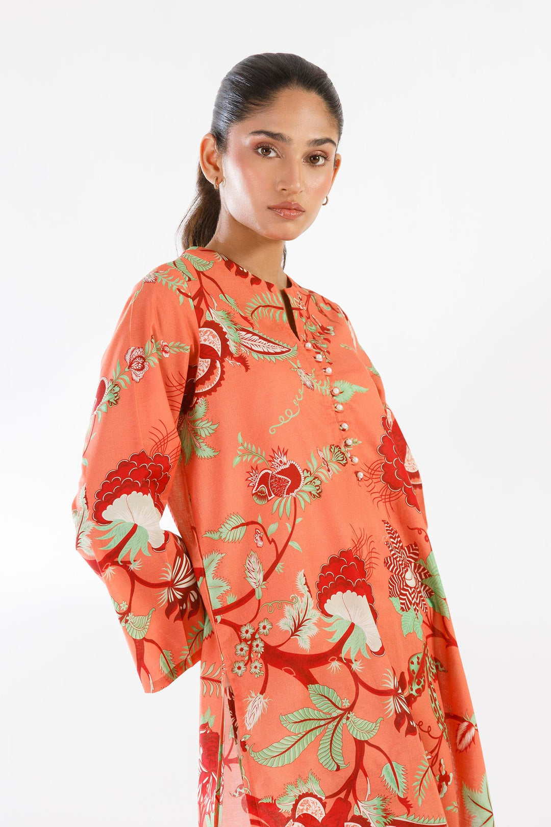 Sana Safinaz - Printed Lawn Suit For Women - 2 Piece