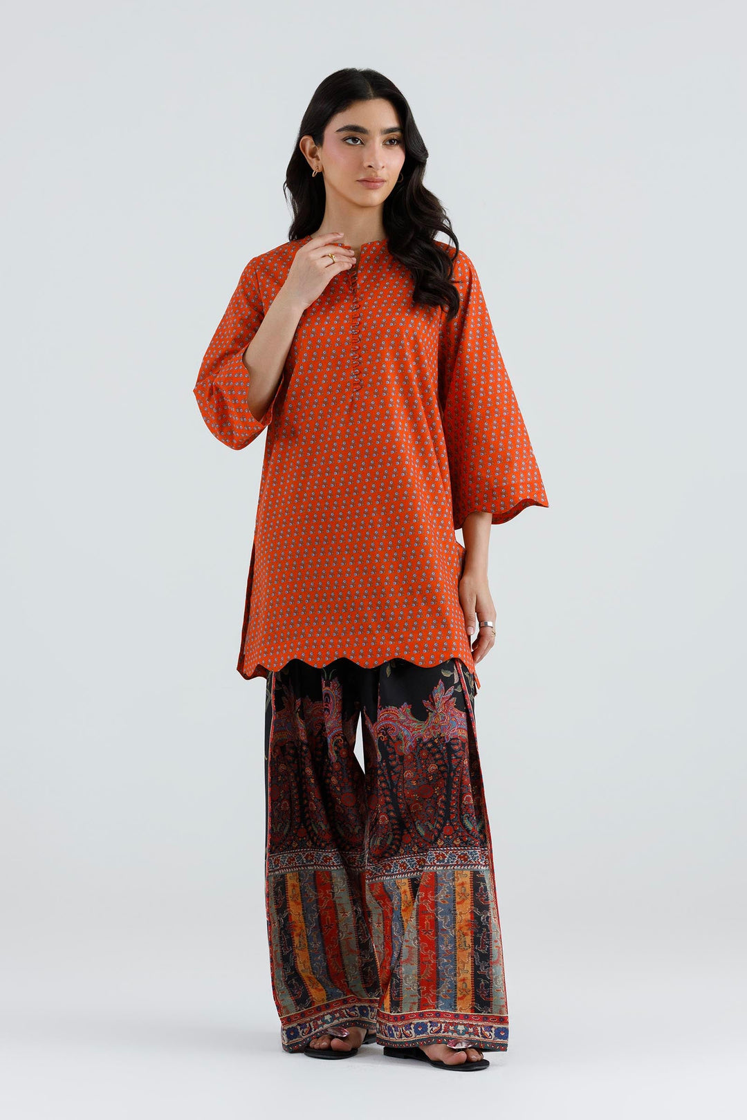 Sana Safinaz - Printed Lawn Suit For Women - 2 Piece