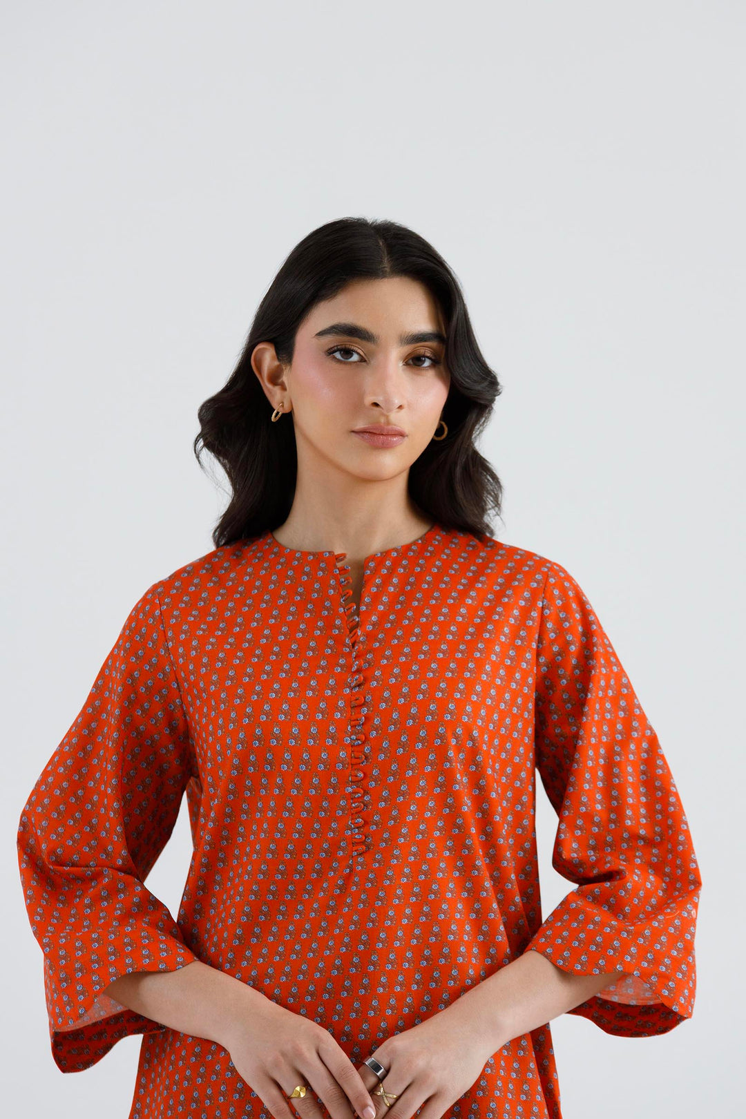 Sana Safinaz - Printed Lawn Suit For Women - 2 Piece