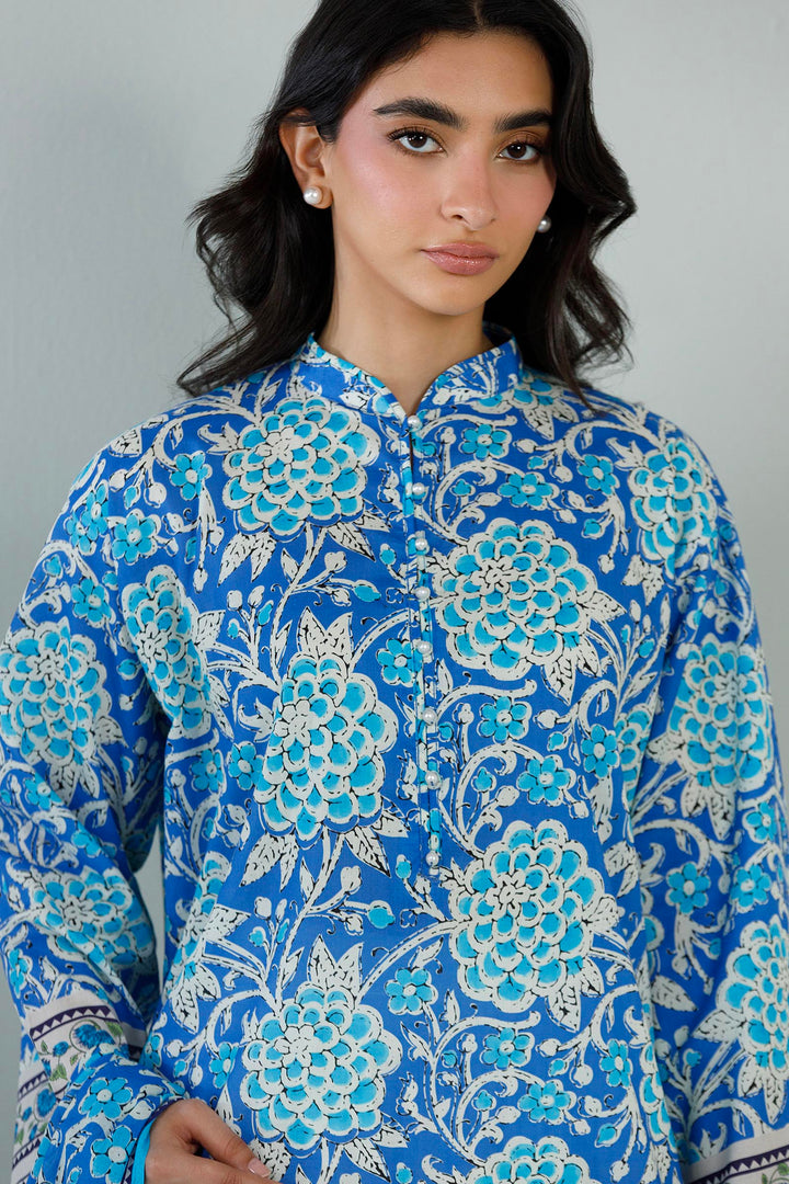 Sana Safinaz - Printed Lawn Suit For Women - 2 Piece