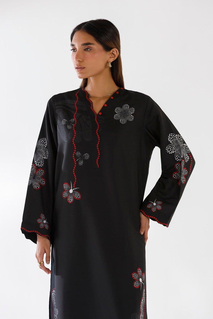 Sana Safinaz - Viscose Stitch Printed Suit For Women - 2 Piece