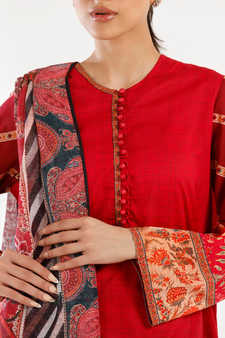 Sana Safinaz - Printed Lawn Suit For Women - 2 Piece