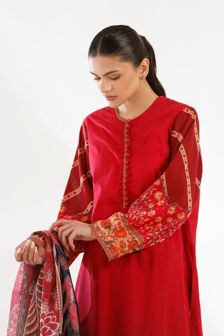 Sana Safinaz - Printed Lawn Suit For Women - 2 Piece