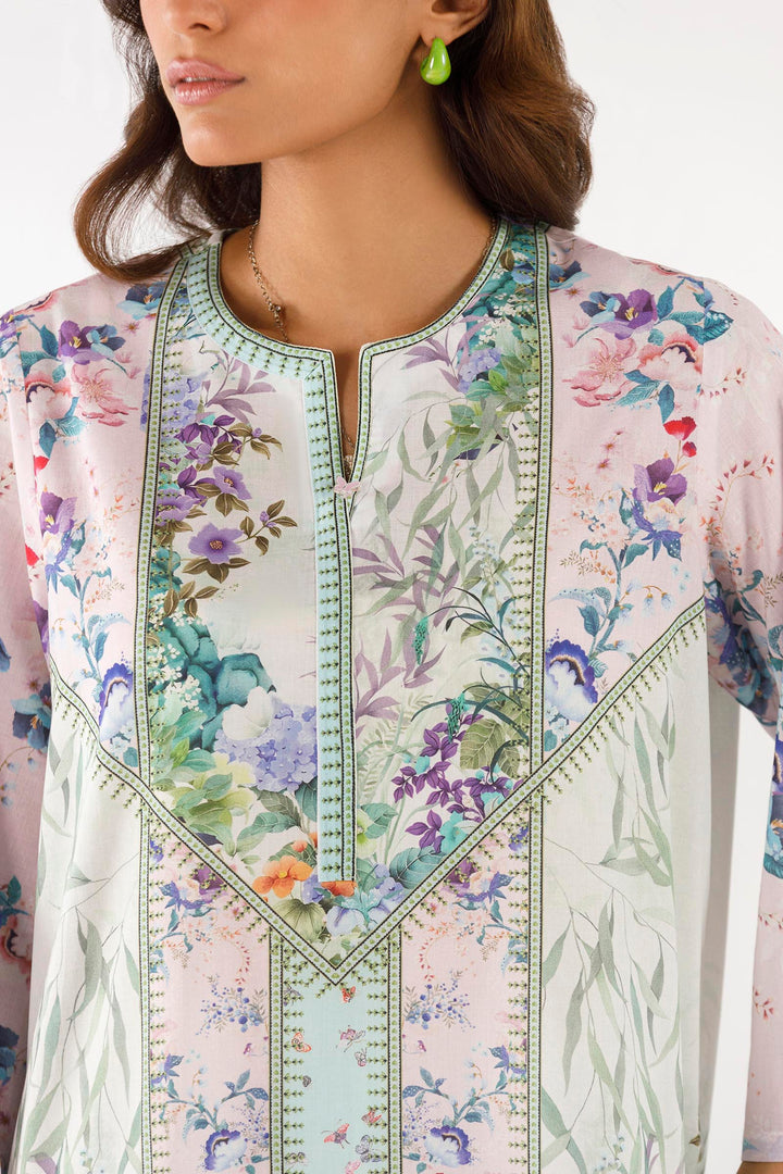 Sana Safinaz - Printed Lawn Suit For Women - 2 Piece