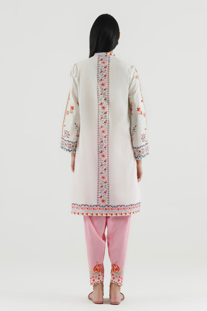 Sana Safinaz - Printed Lawn Suit For Women - 2 Piece