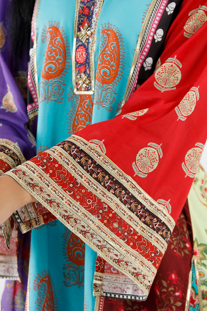 Sana Safinaz - Embroidered Lawn Suit For Women - 2 Piece