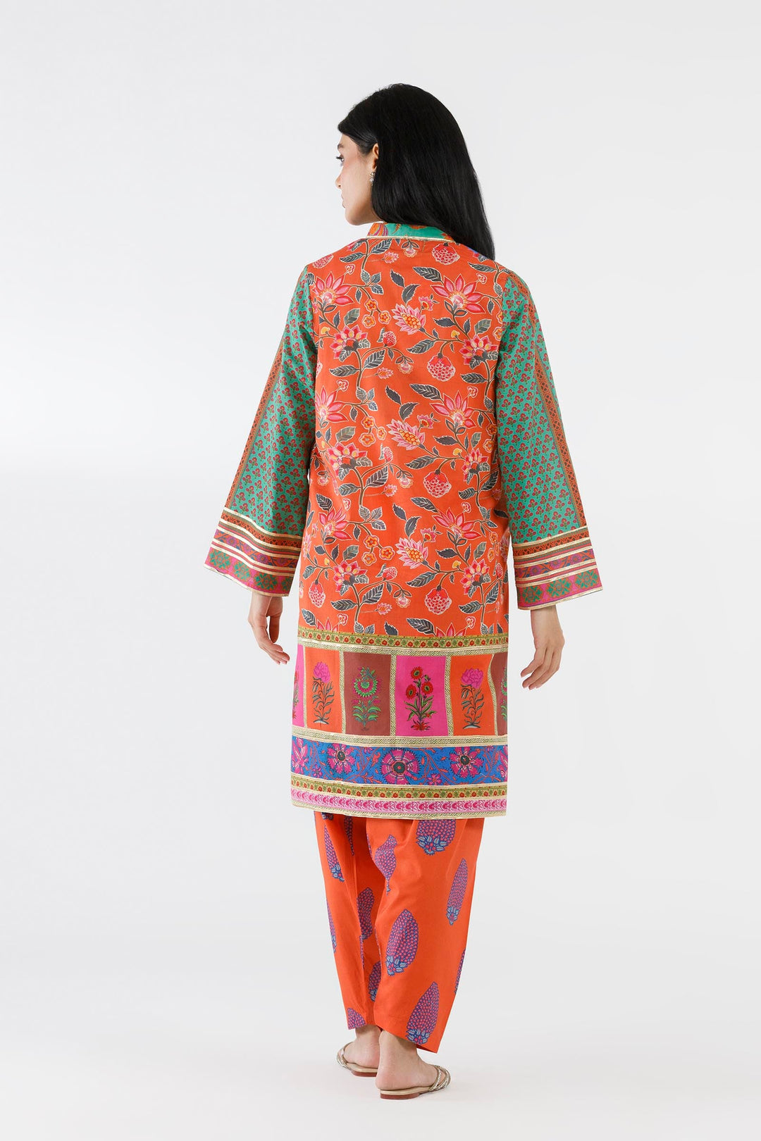 Sana Safinaz - Printed Lawn Suit For Women - 2 Piece