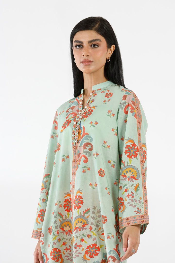 Sana Safinaz - Printed Lawn Suit For Women - 2 Piece
