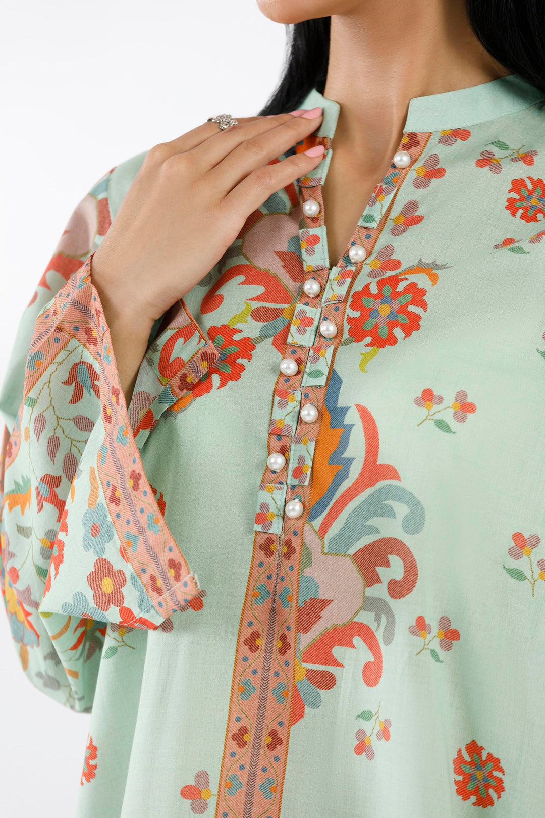 Sana Safinaz - Printed Lawn Suit For Women - 2 Piece