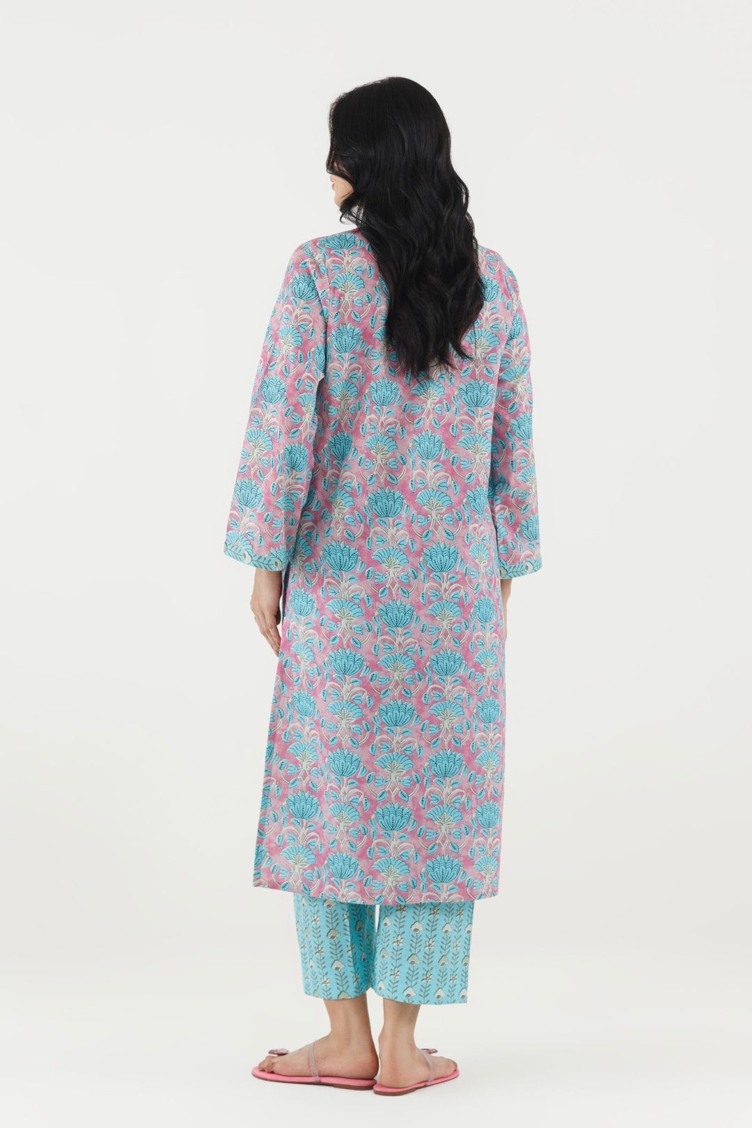 Sana Safinaz Stitched Printed Fancy Dobby Suit Multi 2 Piece